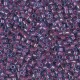 Miyuki delica kralen 11/0 - Hot pink lined aqua ab DB-1758